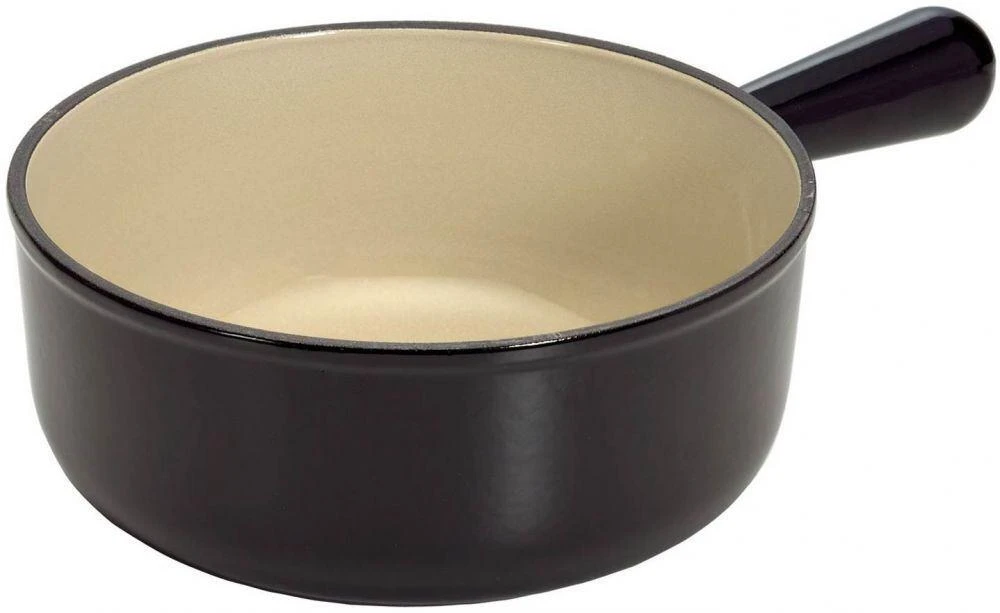 Le Creuset Caquelon Aus Gusseisen In Schwarz 1 Le Creuset Caquelon Aus Gusseisen In Schwarz