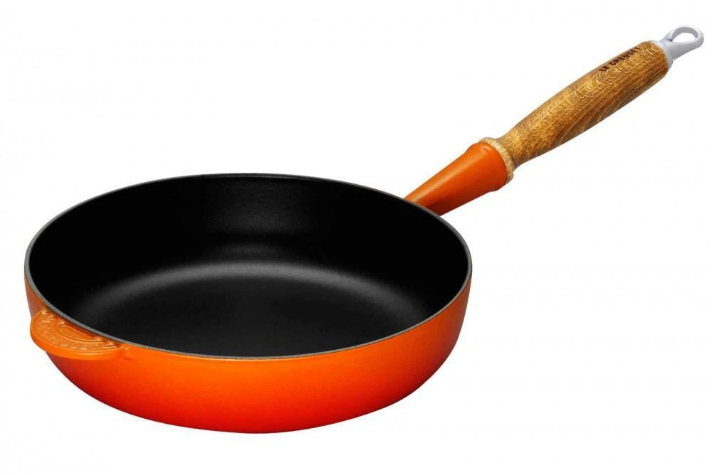 Le Creuset Sauté-Pfanne Aus Gusseisen In Ofenrot 1 Le Creuset Sauté-Pfanne Aus Gusseisen In Ofenrot