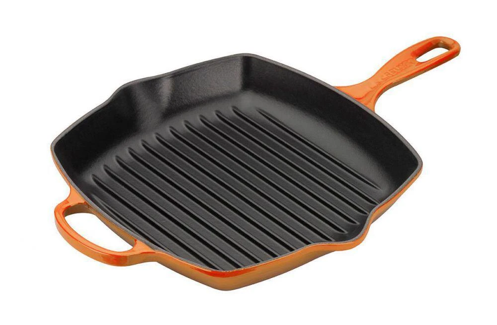 Le Creuset Grillpfanne Signature Quadratisch In Ofenrot 1 Le Creuset Grillpfanne Signature Quadratisch In Ofenrot