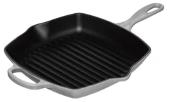 Le Creuset Grillpfanne Signature Quadratisch In Perlgrau