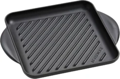 Le Creuset Grillplatte Quadratisch In Schwarz