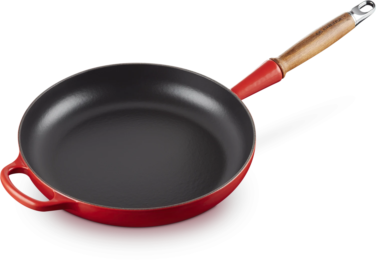 Le Creuset Bratpfanne Signature Aus Gusseisen In Kirschrot 2 Le Creuset Bratpfanne Signature Aus Gusseisen In Kirschrot – Bild 2