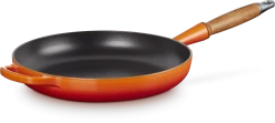 Le Creuset Bratpfanne Signature Aus Gusseisen In Ofenrot