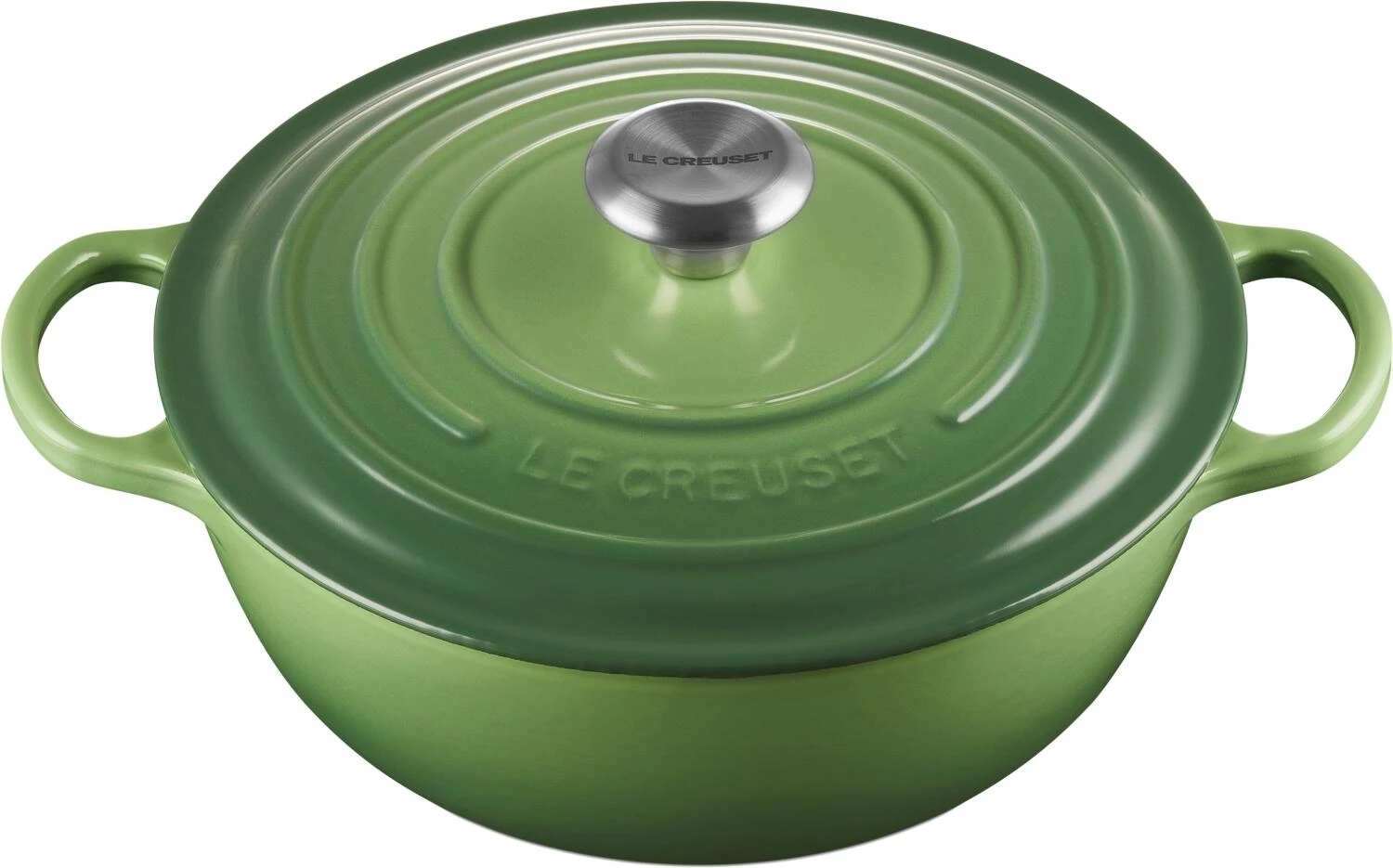 Le Creuset Familientopf La Marmite SIGNATURE In Bamboo Green 1 Le Creuset Familientopf La Marmite SIGNATURE In Bamboo Green
