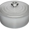 Le Creuset Bräter Signature Rund In Perlgrau