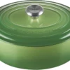 Le Creuset Bräter SIGNATURE Oval In Bamboo Green