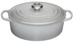 Le Creuset Bräter Signature Oval In Perlgrau