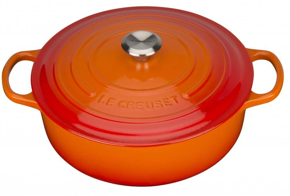 Le Creuset Gourmet-Bräter Signature In Ofenrot 1 Le Creuset Gourmet-Bräter Signature In Ofenrot