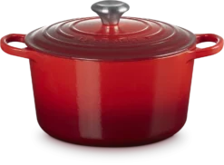 Le Creuset Hoher Bräter Signature Rund In Kirschrot