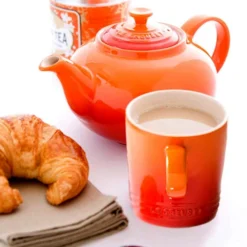 Le Creuset - Becher 350 Ml - 4er Set 7 Le Creuset - Becher 350 Ml - 4er Set -Le Creuset-Shop 37870 Becher 350ml 4er Set Ofenrot 3