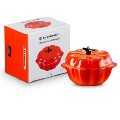 Le Creuset - Kürbisförmchen Mit Deckel 300 Ml - Ofenrot -Le Creuset-Shop 45888 Kuerbisfoermchen mit Deckel 4