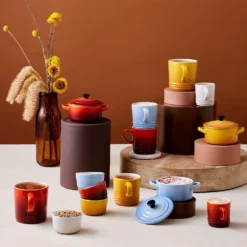 Le Creuset - 4er-Set Espressotassen 100 Ml - ELEMENTS -Le Creuset-Shop 49404 Becher 4er Set ELEMENTS 4