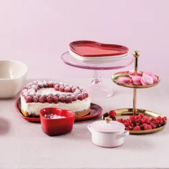 Le Creuset - Servierplatte In Herzform 32 Cm -Le Creuset-Shop 50036 Servierplatte in Herzform 3