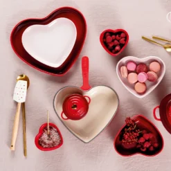 Le Creuset - Servierplatte In Herzform 32 Cm -Le Creuset-Shop 50036 Servierplatte in Herzform 4