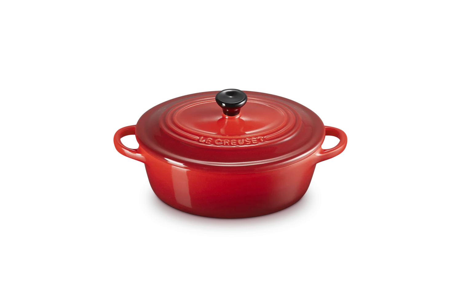 Le Creuset Mini Cocotte Oval In Kirschrot 3 Le Creuset Mini Cocotte Oval In Kirschrot – Bild 3