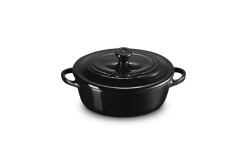 Le Creuset Mini Cocotte Oval In Schwarz -Le Creuset-Shop 61902121400103