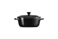 Le Creuset Mini Cocotte Oval In Schwarz -Le Creuset-Shop 61902121400103 00001