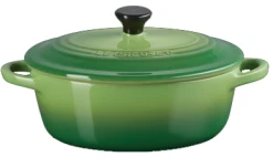 Le Creuset Mini Cocotte Oval In Bamboo Green