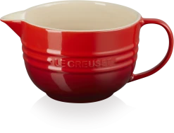 Le Creuset Rührschüssel Mit Henkel In Kirschrot