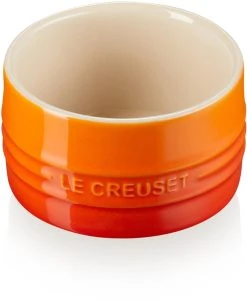 Le Creuset Förmchen, Stapelbar In Ofenrot