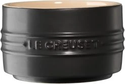 Le Creuset Förmchen, Stapelbar In Schwarz