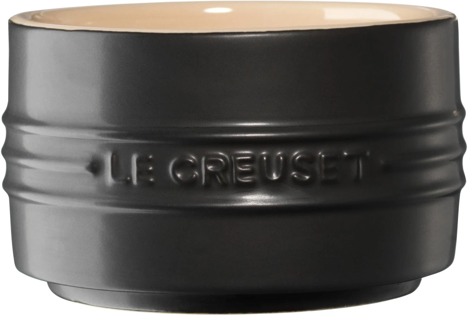 Le Creuset Förmchen, Stapelbar In Schwarz 1 Le Creuset Förmchen, Stapelbar In Schwarz