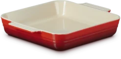 Le Creuset Auflaufform Klassik Quadratisch In Kirschrot