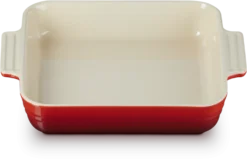 Le Creuset Auflaufform Klassik Quadratisch In Kirschrot -Le Creuset-Shop 71113230600001 00005