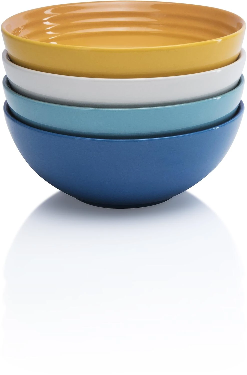 Le Creuset Müslischüssel 4er-Set 16 Cm, Riviera 1 Le Creuset Müslischüssel 4er-Set 16 Cm, Riviera