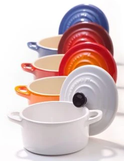 Le Creuset Mini Cocotte In Ofenrot -Le Creuset-Shop 9100690098 Mini Cocottes al l 2