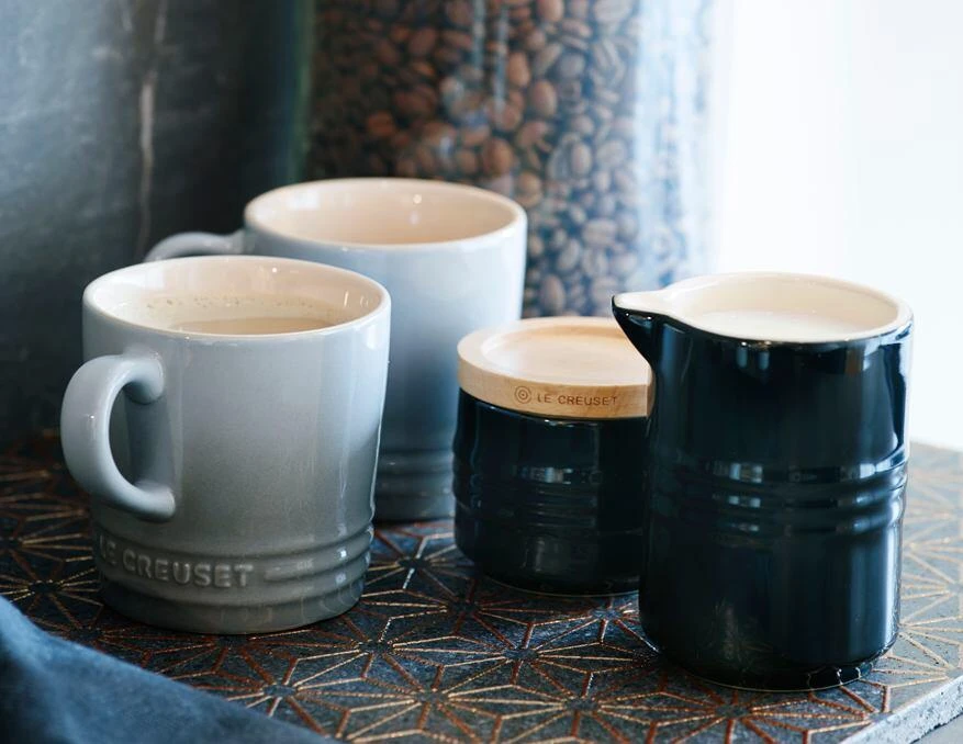 Le Creuset Becher 0,35 Liter In Perlgrau 2 Le Creuset Becher 0,35 Liter In Perlgrau – Bild 2