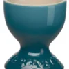 Le Creuset Eierbecher Mit Standfuß In Deep Teal