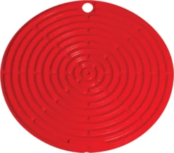 Le Creuset Topflappen Rund In Kirschrot