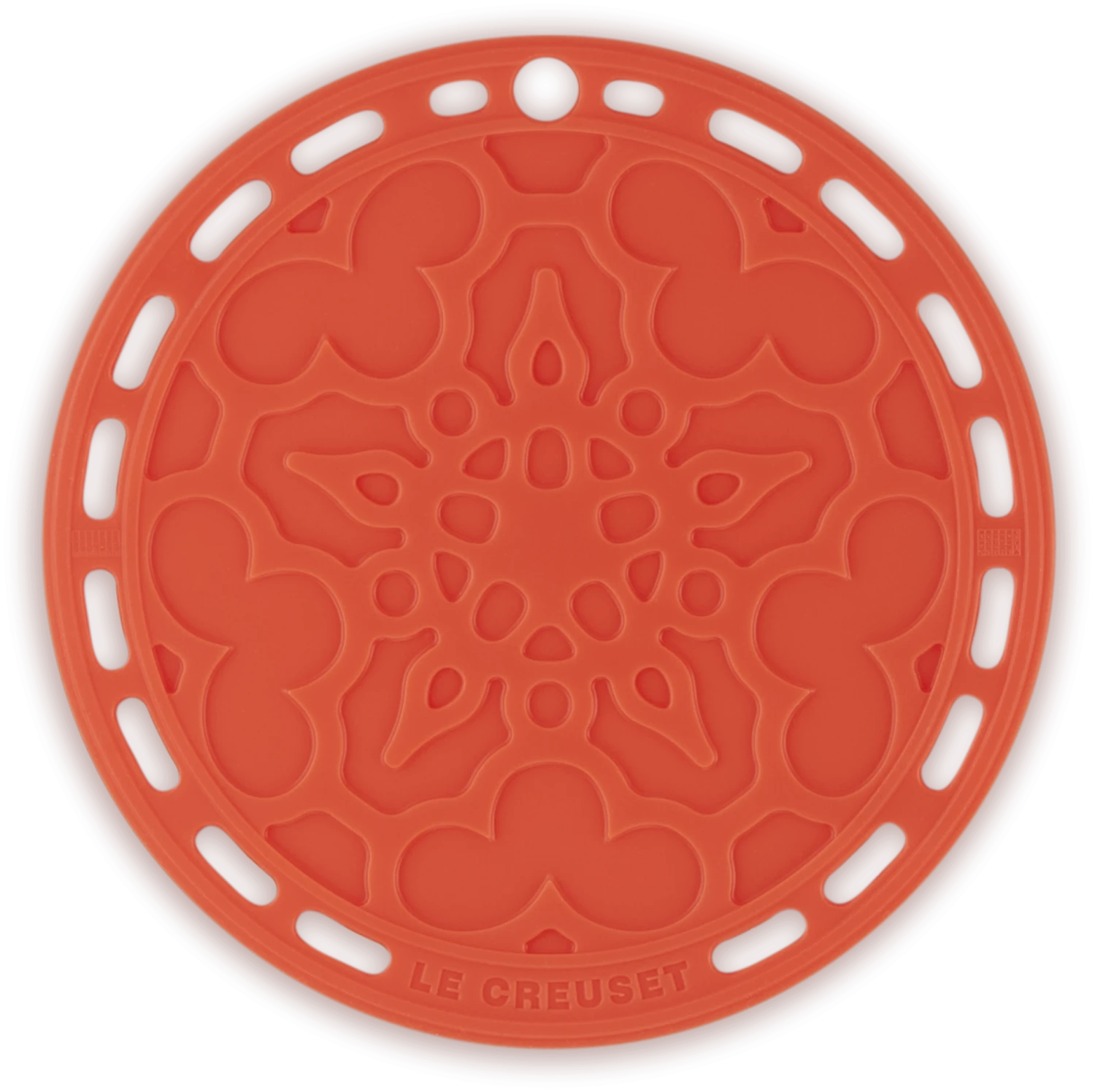 Le Creuset Silikonuntersetzer Tradition In Ofenrot 1 Le Creuset Silikonuntersetzer Tradition In Ofenrot