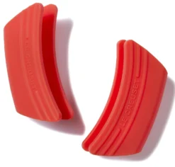 Le Creuset Topf-Griffschutz Aus Silikon In Ofenrot, 2er Set