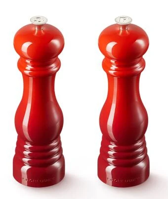 Le Creuset Mühlen-Set In Kirschrot 21cm 2 Le Creuset Mühlen-Set In Kirschrot 21cm – Bild 2