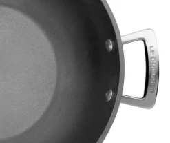 Le Creuset Aluminium-Wok, 32 Cm -Le Creuset-Shop 96202030 Wok Pfanne oben 30 l