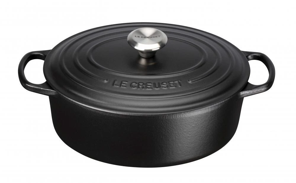 Le Creuset Bräter Signature Oval, 40 Cm (Gänsebräter) In Schwarz 1 Le Creuset Bräter Signature Oval, 40 Cm (Gänsebräter) In Schwarz