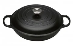 Le Creuset Gourmet-Profitopf Signature In Schwarz (schwarze Innen-Emaille)