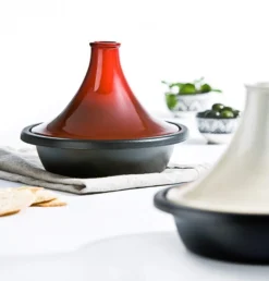 Le Creuset Tagine In Kirschrot -Le Creuset-Shop Gusseisen 37 klein l