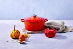 Le Creuset Kürbisförmchen Mit Deckel In Ofenrot -Le Creuset-Shop HALLOWEEN 7074
