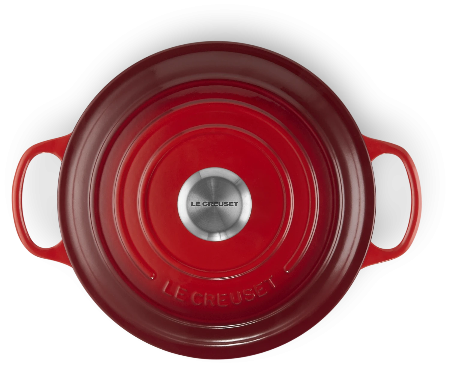 Le Creuset Sauteuse Signature Aus Gusseisen In Kirschrot 3 Le Creuset Sauteuse Signature Aus Gusseisen In Kirschrot – Bild 3