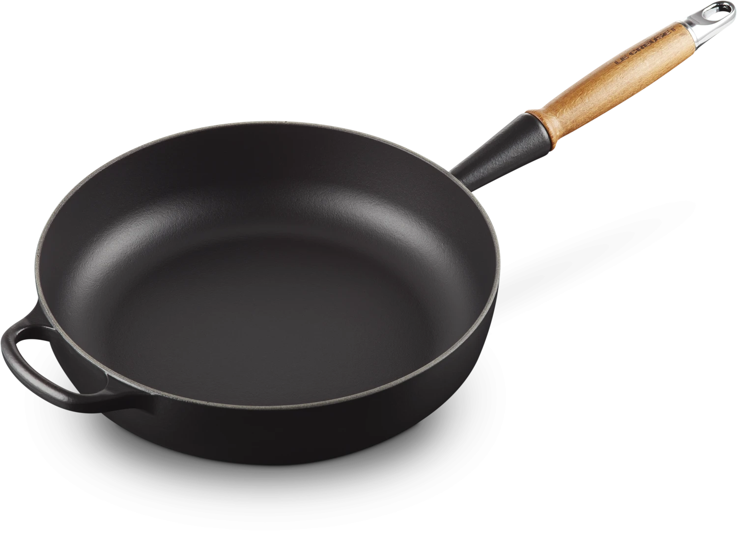 Le Creuset Sautépfanne Signature Aus Gusseisen Mit Holzgriff In Schwarz 1 Le Creuset Sautépfanne Signature Aus Gusseisen Mit Holzgriff In Schwarz