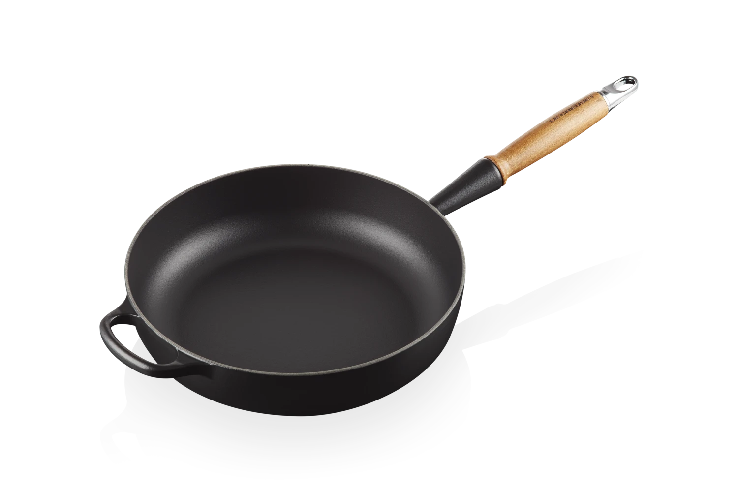 Le Creuset Sautépfanne Signature Aus Gusseisen Mit Holzgriff In Schwarz 3 Le Creuset Sautépfanne Signature Aus Gusseisen Mit Holzgriff In Schwarz – Bild 3