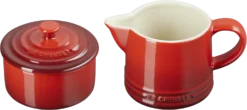 Le Creuset Zucker- & Milchset Signature In Kirschrot