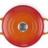 Le Creuset Sauteuse Signature Aus Gusseisen In Ofenrot