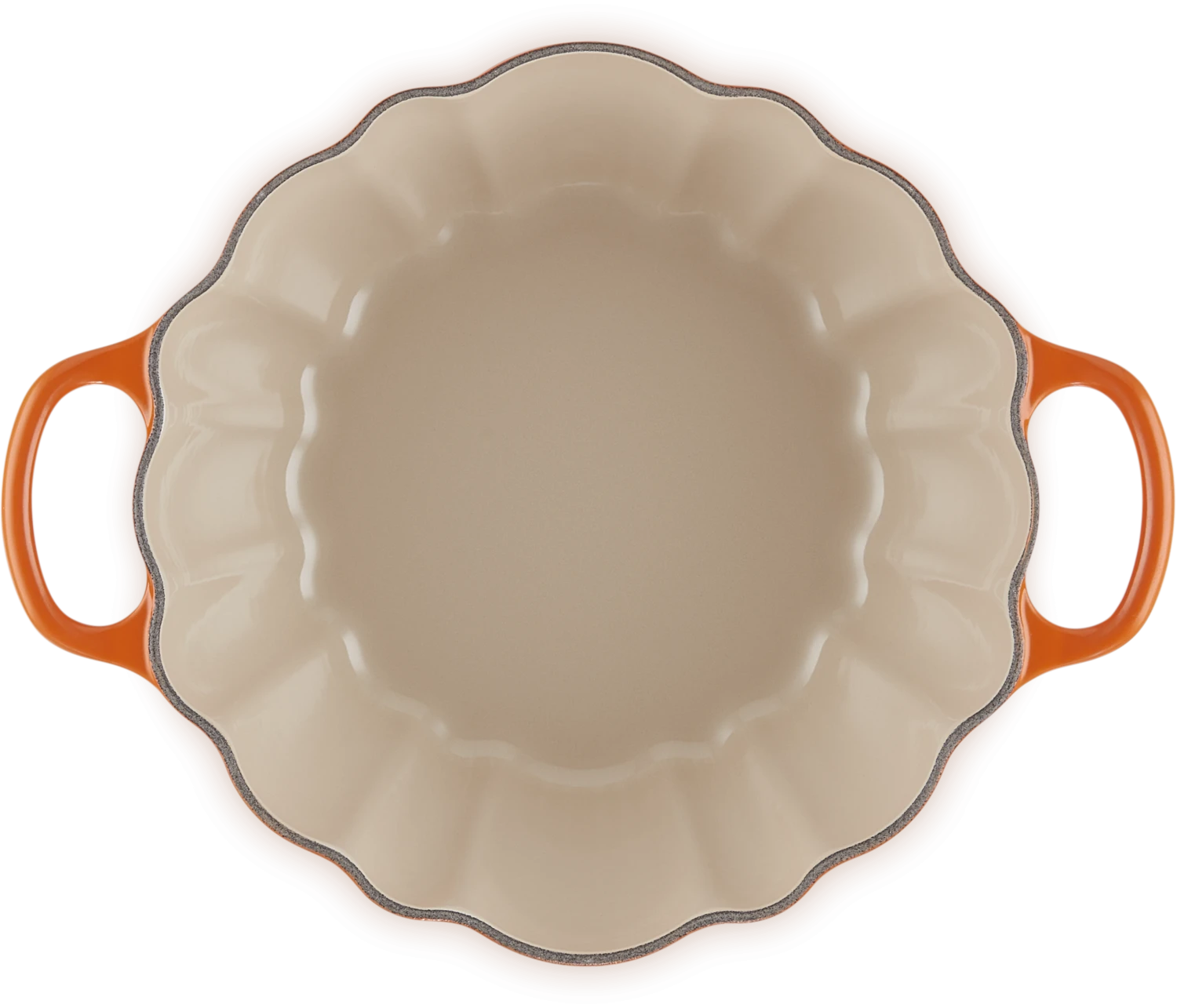 Le Creuset Kürbis-Bräter Signature 24 Cm In Ofenrot 3 Le Creuset Kürbis-Bräter Signature 24 Cm In Ofenrot – Bild 3