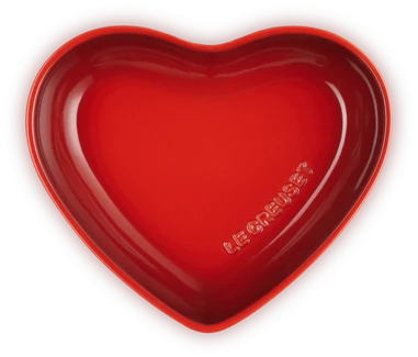 Le Creuset Schüssel In Herzform In Kirschrot 4 Le Creuset Schüssel In Herzform In Kirschrot – Bild 4