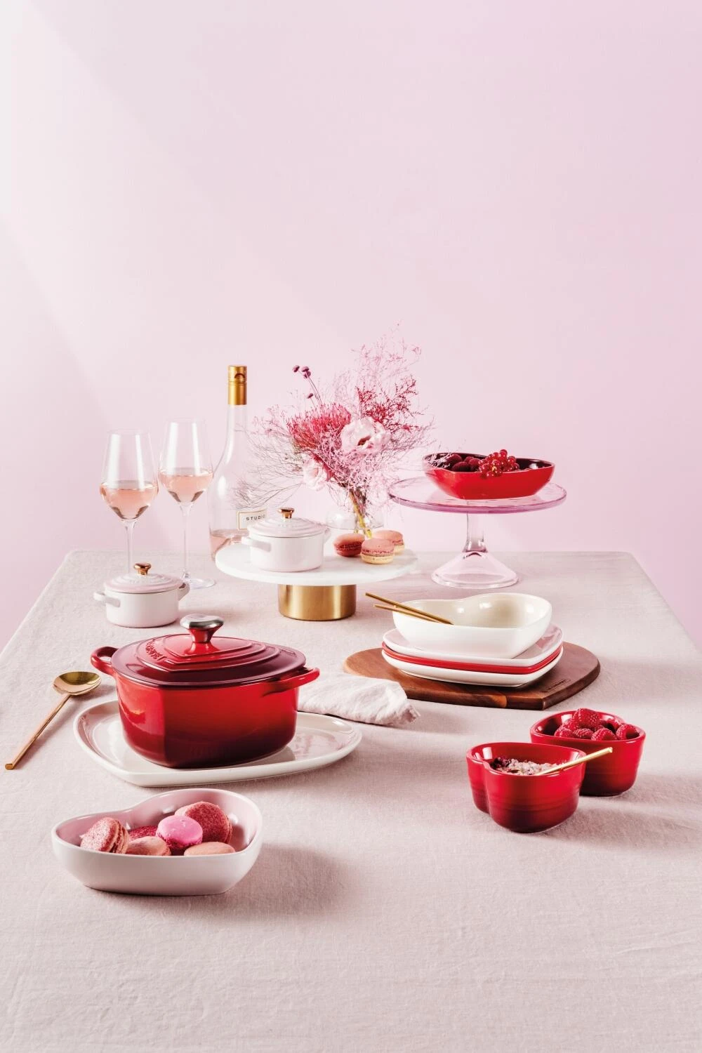 Le Creuset Herzteller In Shell Pink 5 Le Creuset Herzteller In Shell Pink – Bild 5