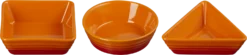 Le Creuset Tapasschälchen 3er Set In Ofenrot